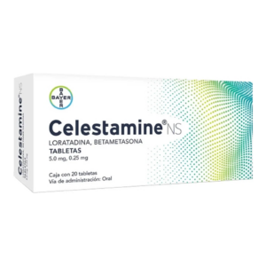 Celestamine Ns 5/0.25 mg 20 Tabletas