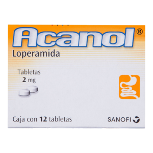 Acanol 2 mg 12 Tabletas Loperamida