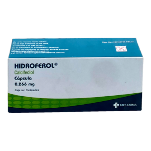 Hidroferol 0.266 mg Cap 3 — SKU 8436024617450