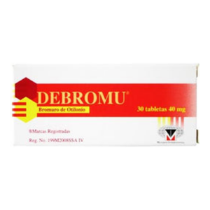 Debromu 40 mg 30 Tabletas — SKU 7501385494246