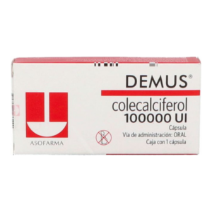 Demus Colecalciferol 100000 UI Cap C/1