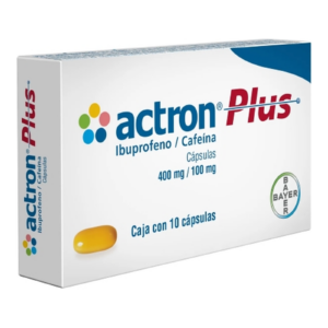 Actron Plus 400/100 mg 10 C·Psulas