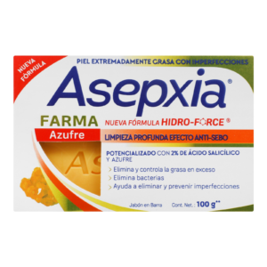 Asepxia Jabon Azufre Farm — SKU 650240029479
