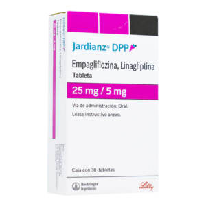 Jardianz Dpp Empagliflozina Linagliptina 25/5 mg C/30 — SKU 7501034692184