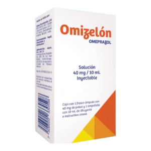 Omizelon Omeprazol Inyectable 40 mg/10 ml — SKU 7506022330598