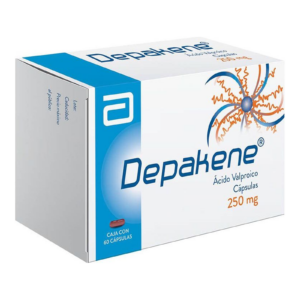 Depakene 250 mg 60 Cápsulas — SKU 7501033920332