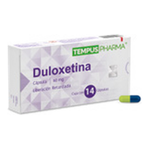 Duloxetina 60 mg 14 Cápsulas — SKU 7501249602183