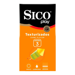 Sico Play Texturizad Dame — SKU 7506460100760
