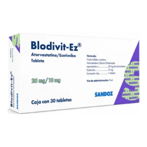Blodivit-Ez 20/10 mg 30 Tabletas — SKU 7502216936379