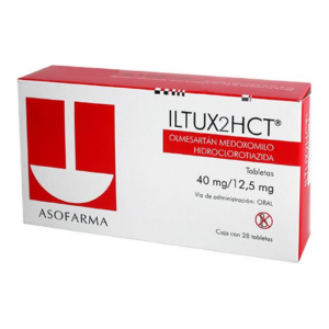 Iltux 2Hct 40/12.5 mg 28 Tabletas