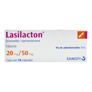 Lasilacton Furosemida Espironolactona 20/50 mg Cap C16