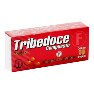 Tribedoce Comp C/30 (Complejo B-Diclofenaco) — SKU 7501537164713