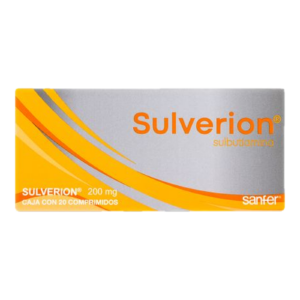 Sulverion Sulbutamina 200 mg Com 20