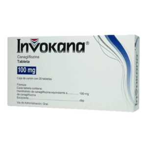 Invokana 100 mg 30 Tabletas