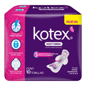 Kotex Nocturna C/10 — SKU 7501017364558