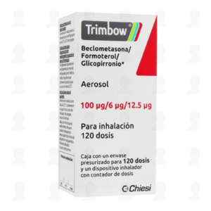 Trimbow 100/6/12.5 Inhalador Aerosol 120 Dosis