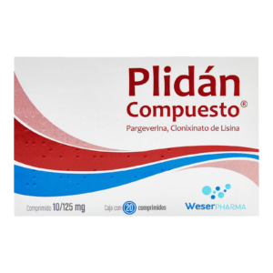 Plidan Compuesto Pargeberina Lisina 10/125 mg Grag C20