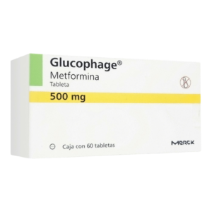 Glucophage 500 mg Tab C60