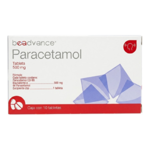Paracetamol 500 mg 10 Tabletas — SKU 7502209850941