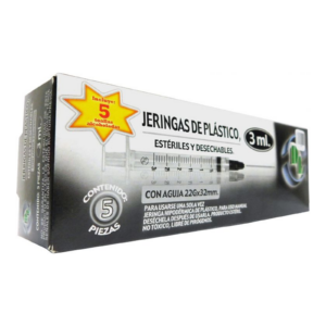 Jga Desech Dl 3 ml 22X32 Pzas 5 — SKU 7501128114134