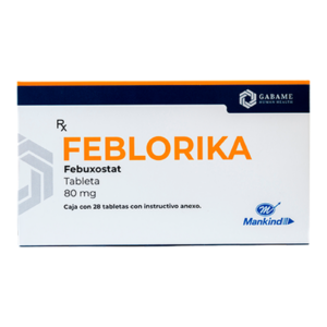 Feblorika 80 mg Tab 28