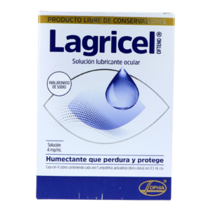 Lagricel Oft 4 mg/ml Sbr C4 20Dosis — SKU 736085280005