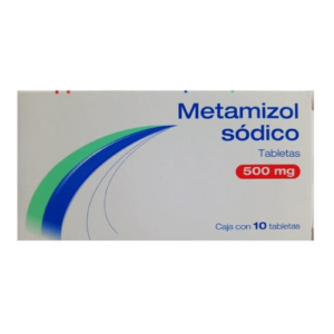 Metamizol Sódico 500 mg 10 Tabletas — SKU 7501342801131