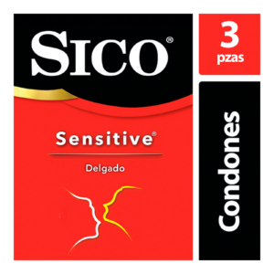 Preservativo Sico Sensitive C/3 — SKU 7501058368126
