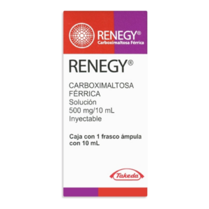 Renegy 500 mg/10 ml Solución Inyectable Frasco ¡Mpula 10 ml
