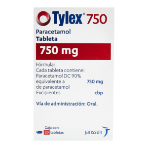 Tylex Paracetamol 750 mg Tab C20