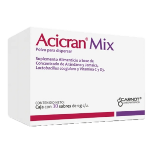 Acicran Mix Suplemento Alimenticio 30 Sobres Polvo 1 g