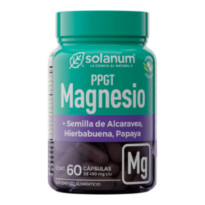 Ppgt Magnesio 450 mg 60 Capsulas — SKU 7503034937098