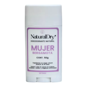 Naturaldry Desodorante Barra Mujer Bergamota 50 g — SKU 7502300971477