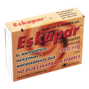 Eskapar 400 mg Cap 16 — SKU 7501089809506