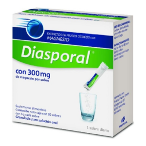 Diasporal Suplemento Alimenticio 300 mg 20 Sobres