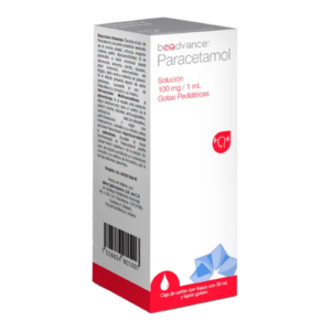 Paracetamol Solución Gotas Pediatricas 100 mg/1 ml — SKU 7506624900007
