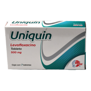 Uniquin 500 mg 7 Tabletas