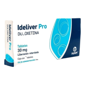 Ideliver Pro 30 mg 7 Tabletas Duloxetina — SKU 7502009745485