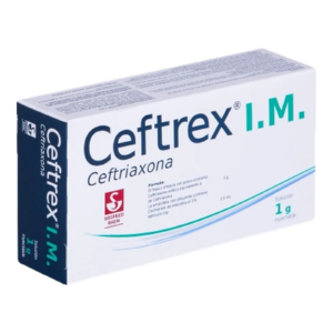 Ceftrex IM Frasco ¡Mpula 1 g Ampolleta 3.5 ml