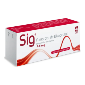 Sig 2.5 mg 30 Comprimidos