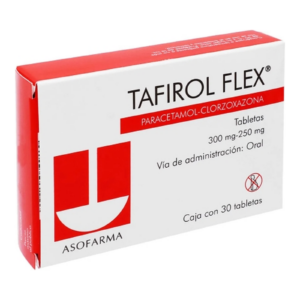 Tafirol Flex 300/250 mg 30 Tabletas