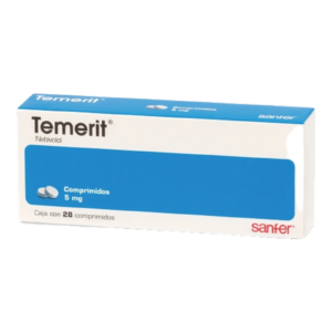 Temerit 5 mg 28 Comprimidos