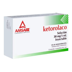 Ketorolaco Iny. Amsa — SKU 7501349024267