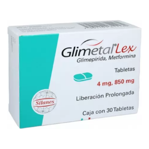 Glimetal Lex 4 mg/850 mg Tab C30 — SKU 7501101611162