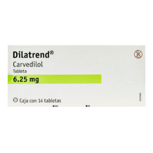 Dilatrend 6.25 mg Tab. 14 — SKU 4260095681720