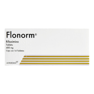 Flonorm Rifaximina 400 mg Tab 14