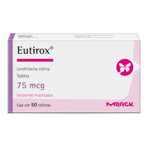 Eutirox 75 mcg Tab C50 — SKU 7501298234700