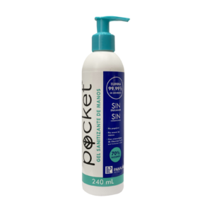SANITIZANTE EN GEL PARA MANOS 240 ML