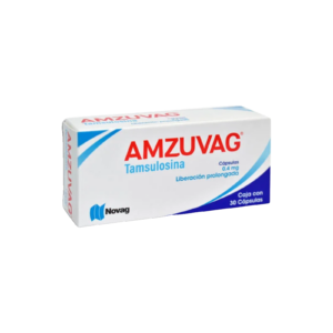 TAMSULOSINA AMZUVAG 0.4MG C/30 TABLETAS