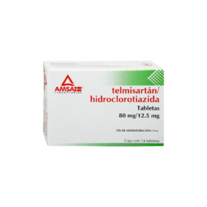 TELMISARTAN 80MG 14 TABLETAS